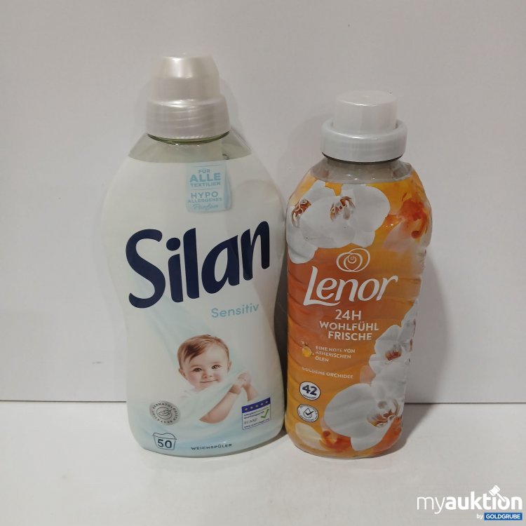 Artikel Nr. 954641: Set Weichspüler Silan 1x 1000ml & Lenor 1x 882ml 