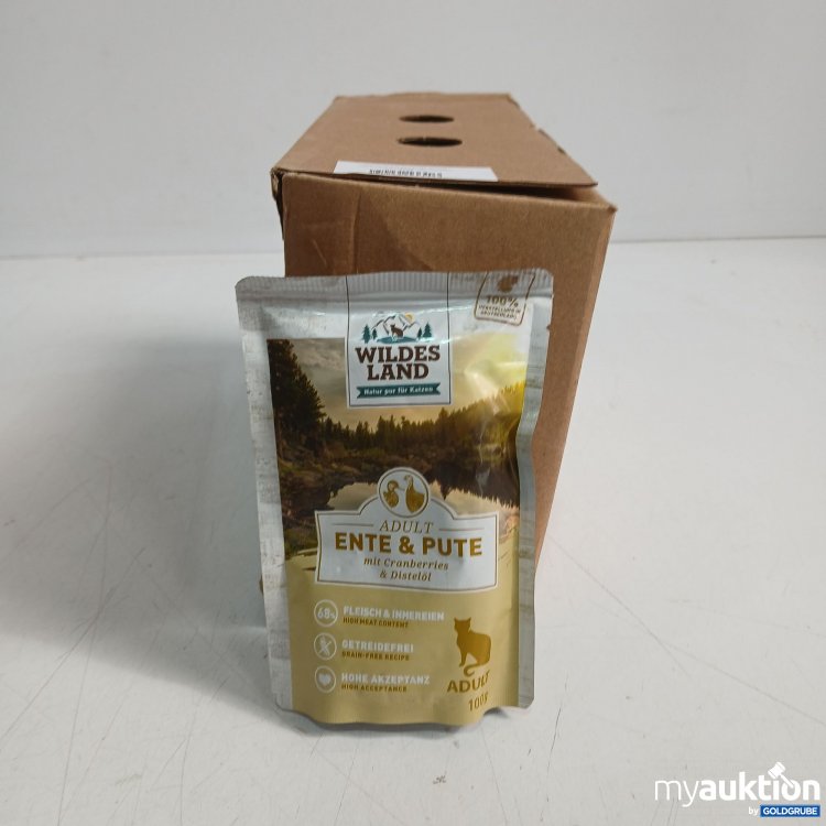 Artikel Nr. 957641: Wildes Land Ente &Pute 12x100g 