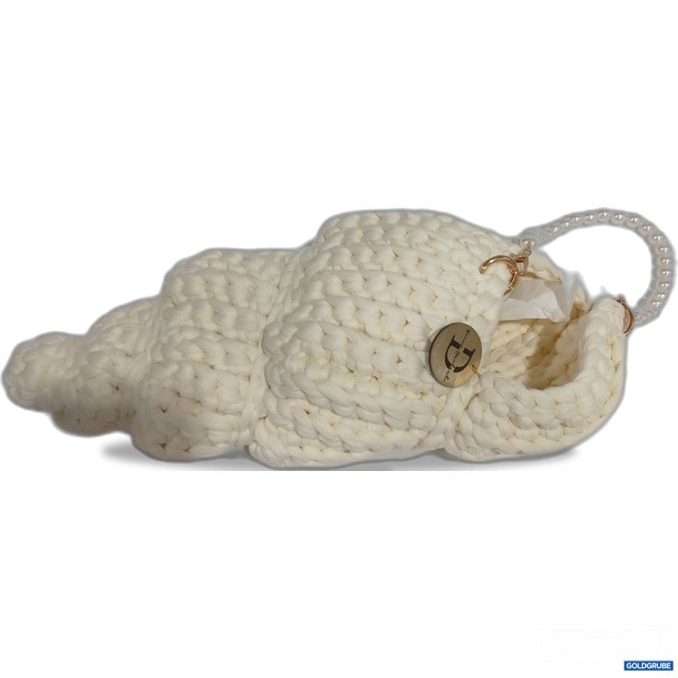 Artikel Nr. 963641: Denna Handmads Handtasche mit Perlenhenkel in Muschelform