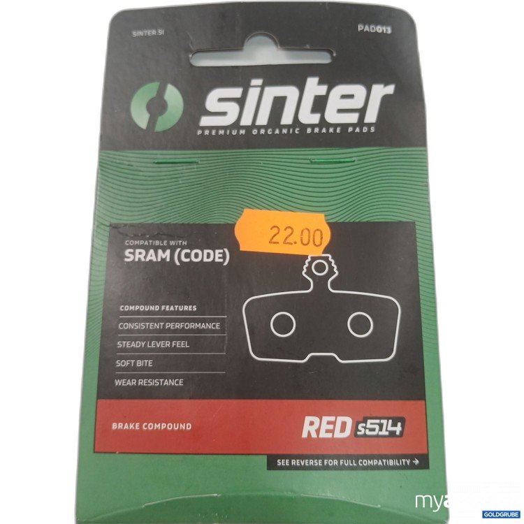 Artikel Nr. 969641: Sinter Red s514 Braking Boundaries 