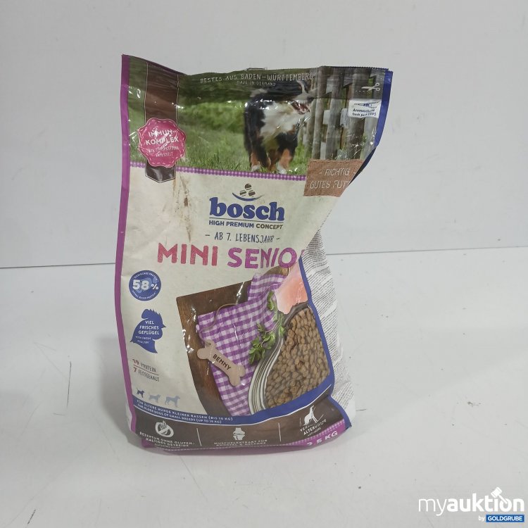 Artikel Nr. 998641: Bosch Hundefutter Mini Senior 2,5kg