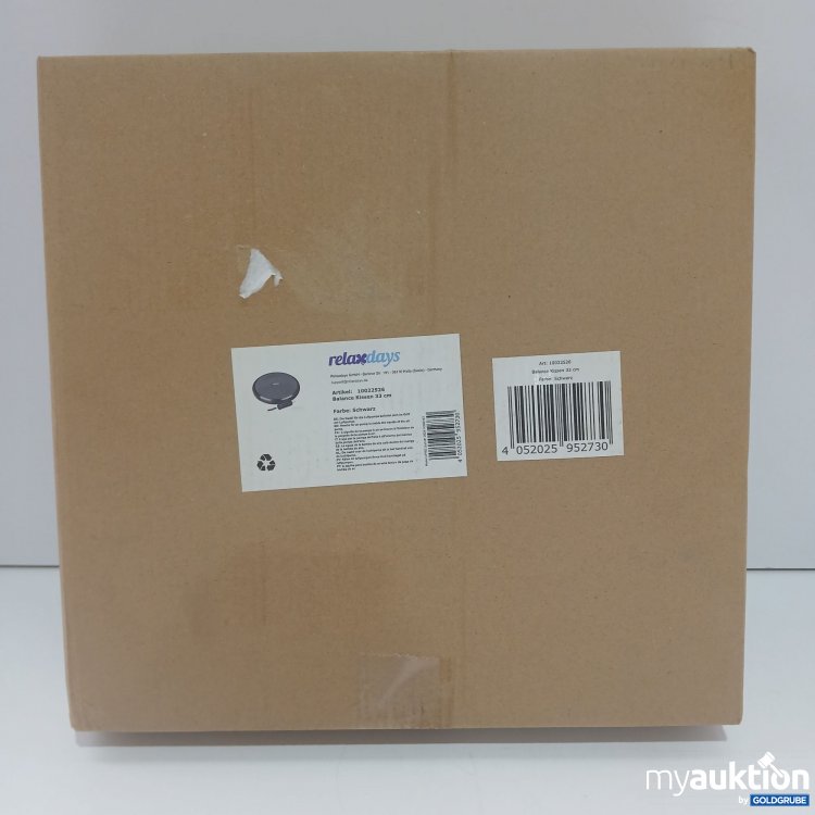 Artikel Nr. 439642 Artikel Nr. 439642: Relaxdays Balance Kissen 33cm Schwarz 10022526