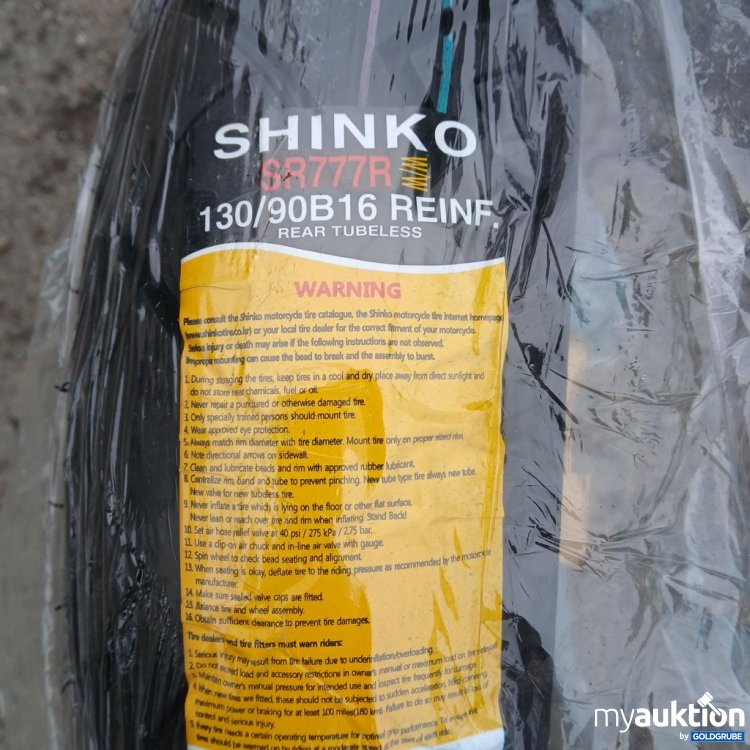 Artikel Nr. 442642: Shinko SR777R 130/90-16