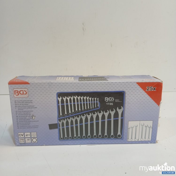 Artikel Nr. 477642: BGS technic Maul-Ringschlüssel-Satz 25x 1196