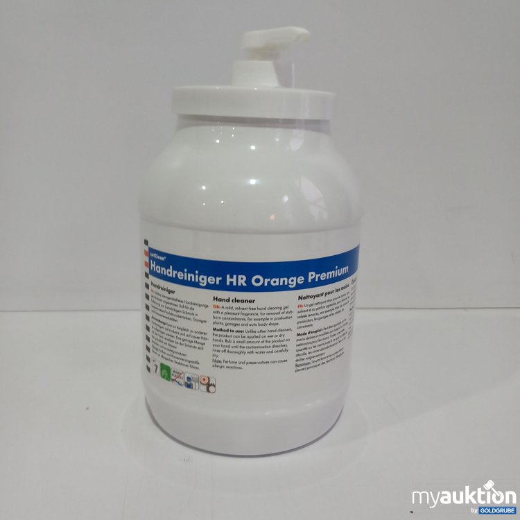 Artikel Nr. 520642 Artikel Nr. 520642: Zetclean Handreiniger HR Orange Premium 3L