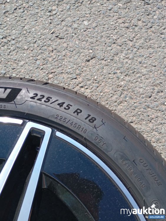 Artikel Nr. 525642 Artikel Nr. 525642: Mercedes-Benz Alufelge Michelin Primacy 4 225/45 R18