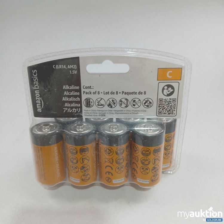 Artikel Nr. 844642 Artikel Nr. 844642: Amazon Basics Alkaline C 8 Stück