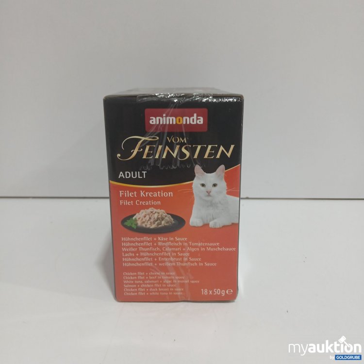 Artikel Nr. 871642 Artikel Nr. 871642: Animonda Feinsten Katzenfutter 18x50g