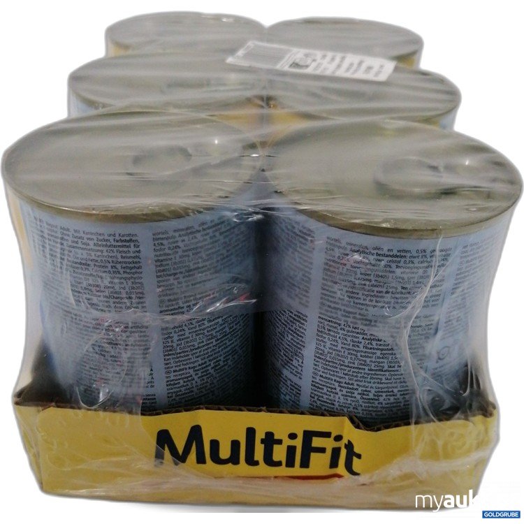 Artikel Nr. 888642: Multifit Ragout Kaninchen mit Karotten 6x400g