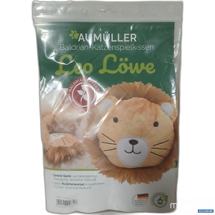 Artikel Nr. 916642: Aumüller Baldrian-Katzenspielkissen Leo Löwe 