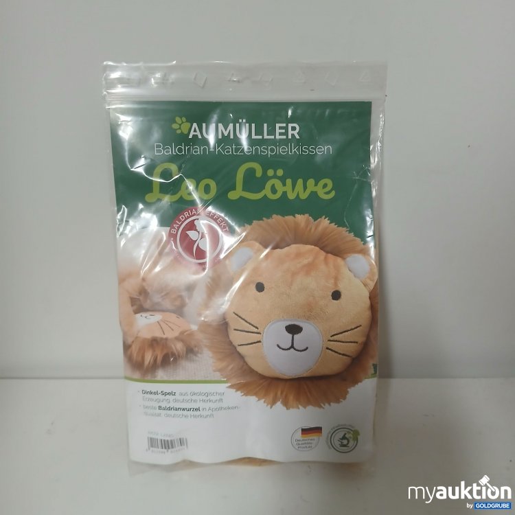 Artikel Nr. 916642: Aumüller Baldrian-Katzenspielkissen Leo Löwe 
