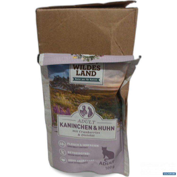 Artikel Nr. 957642: Wildes Land Asult Kaninchen&Huhn 12x100g 