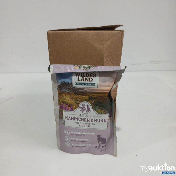 Artikel Nr. 957642: Wildes Land Asult Kaninchen&Huhn 12x100g 