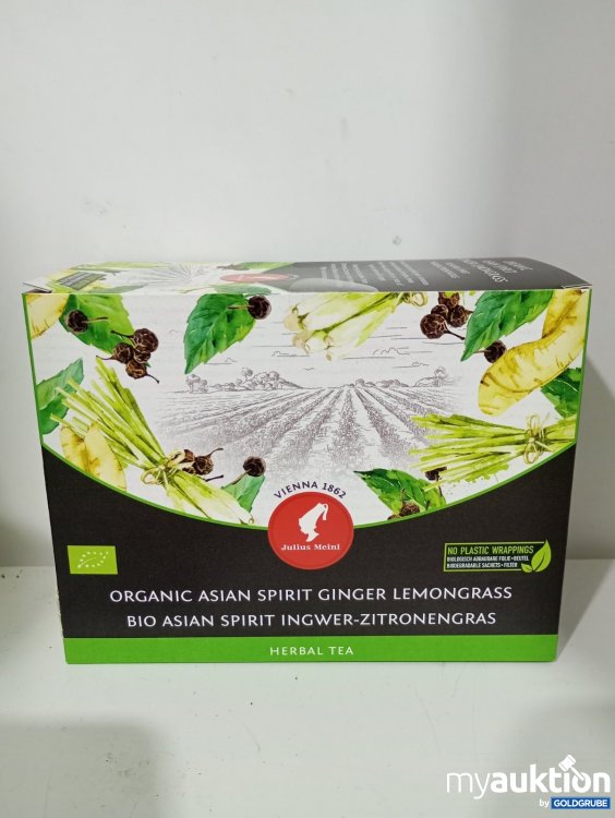 Artikel Nr. 471643: Julius Meinl Organic Asian Spirit Ginger Lemongrass 60 g 20 Teebeutel