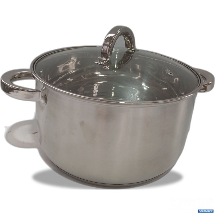 Artikel Nr. 524643: Stainless Steel Kochtopf mit Deckel ca 25cm