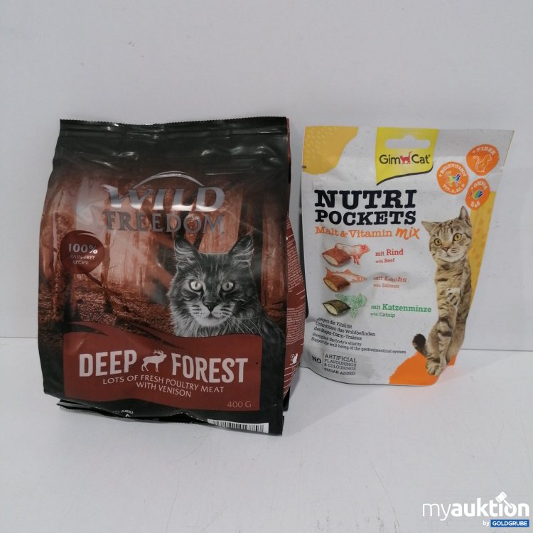 Artikel Nr. 835643: Div. Katzenfutter und Snacks lt. Foto 