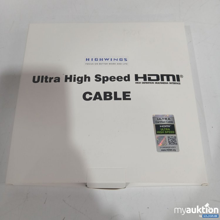 Artikel Nr. 872643: Highwings Ultra High Speed HDMI Cable 