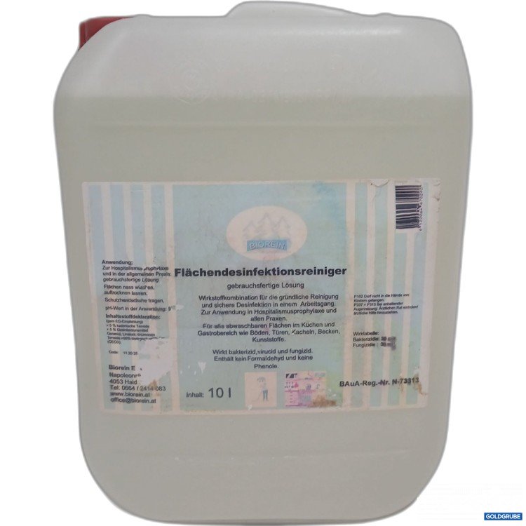 Artikel Nr. 890643: Biorein Flächendesinfektionsreiniger 10L 