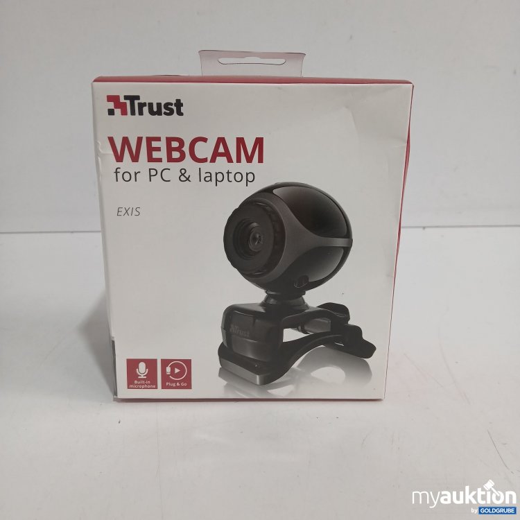Artikel Nr. 906643 Artikel Nr. 906643: Trust Webcam for PC & Laptop Exis