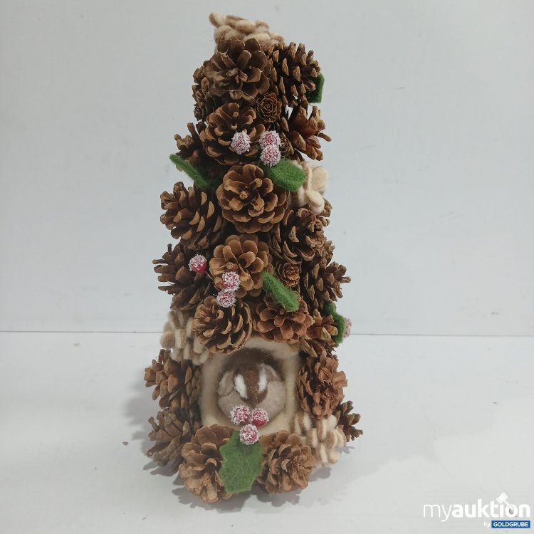 Artikel Nr. 910643 Artikel Nr. 910643: Weihnachtsdekoration mit Tannenzapfen ca. 36cm