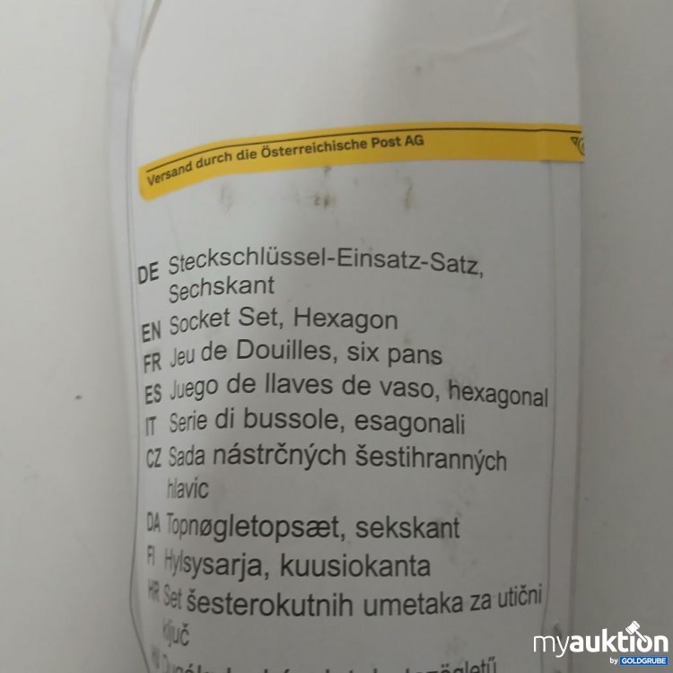 Artikel Nr. 918643 Artikel Nr. 918643: Visita Steckschlüssel-Einsatz-Satz