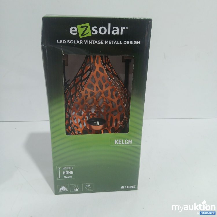 Artikel Nr. 930643: EZ Solar LED Solar Vintage Metall Design 