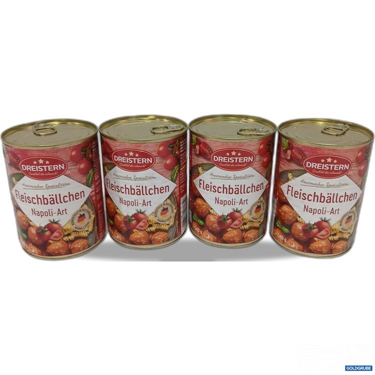 Artikel Nr. 950643: Dreistern Fleischbällchen Napoli-Art 540g 
