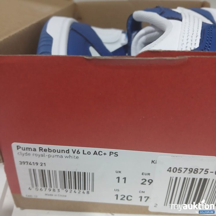 Artikel Nr. 970643: Puma Rebound V6 Lo AC+ PS Blau/Weiß