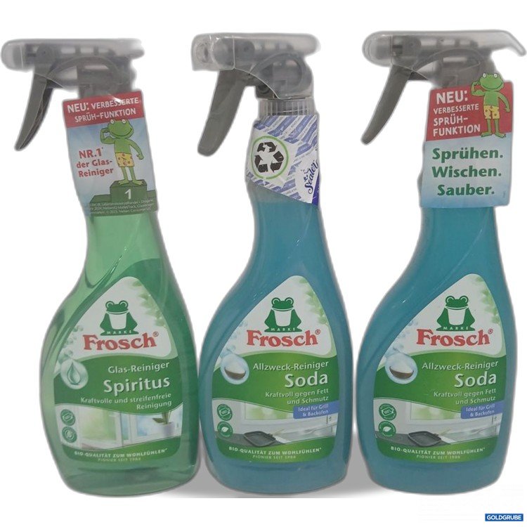 Artikel Nr. 984643 Artikel Nr. 984643: Frosch Glas-Reiniger Spiritus, Allzweck-Reiniger Soda, Soda 500ml