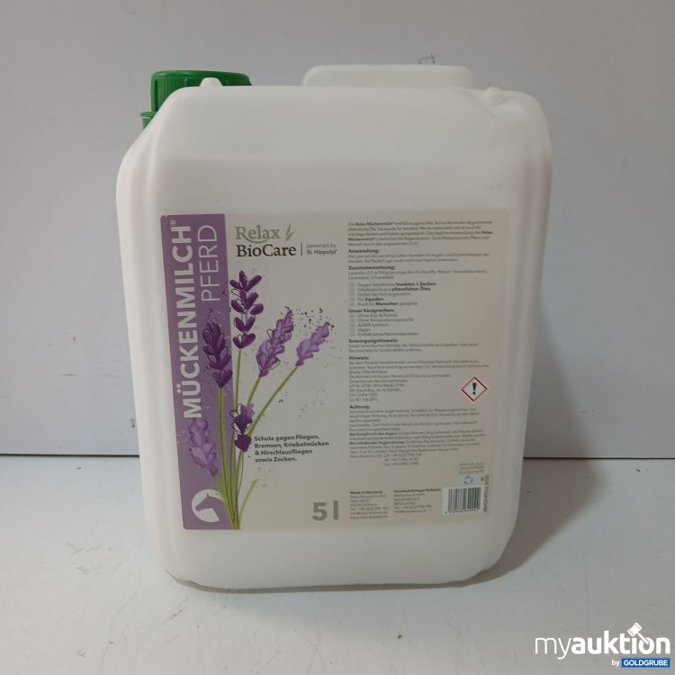 Artikel Nr. 997643: Relax Bio Care Mückenmilch Pferd 5l 