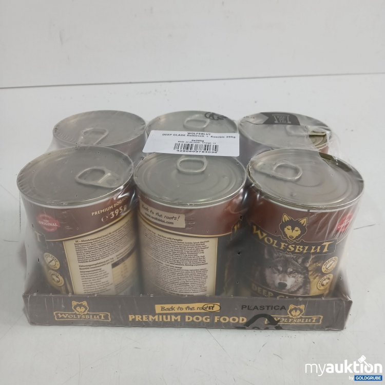 Artikel Nr. 998643: Wolfsblut Deep Glade Rothirsch + Kürbis 6x395g 
