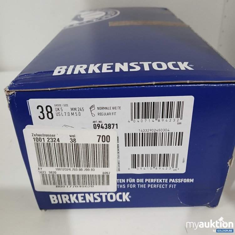 Artikel Nr. 463644: Birkenstock Zehentrenner Größe 38