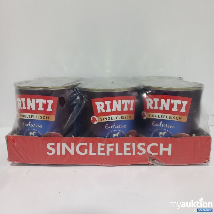 Artikel Nr. 818644 Artikel Nr. 818644: Rinti Singlefleisch Exclusive Ross Hundefutter 6x800g