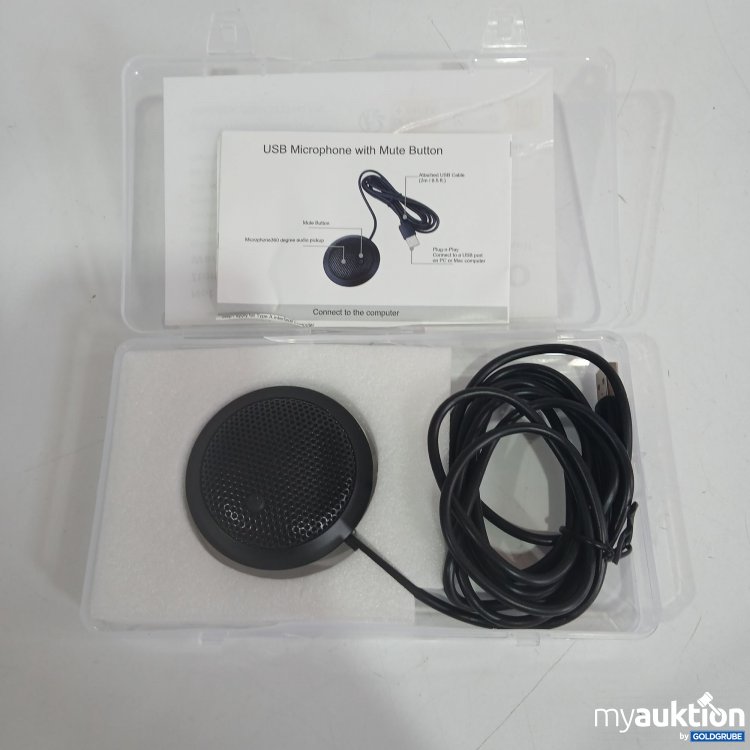 Artikel Nr. 827644 Artikel Nr. 827644: Fyvadio USB Microphone with Mute Button
