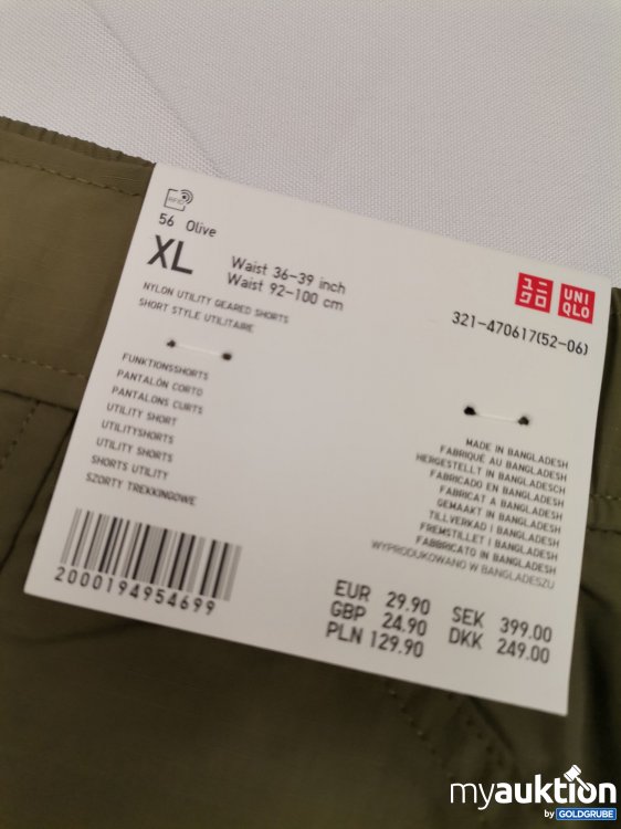 Artikel Nr. 838644 Artikel Nr. 838644: Uniqlo Shorts Funktion