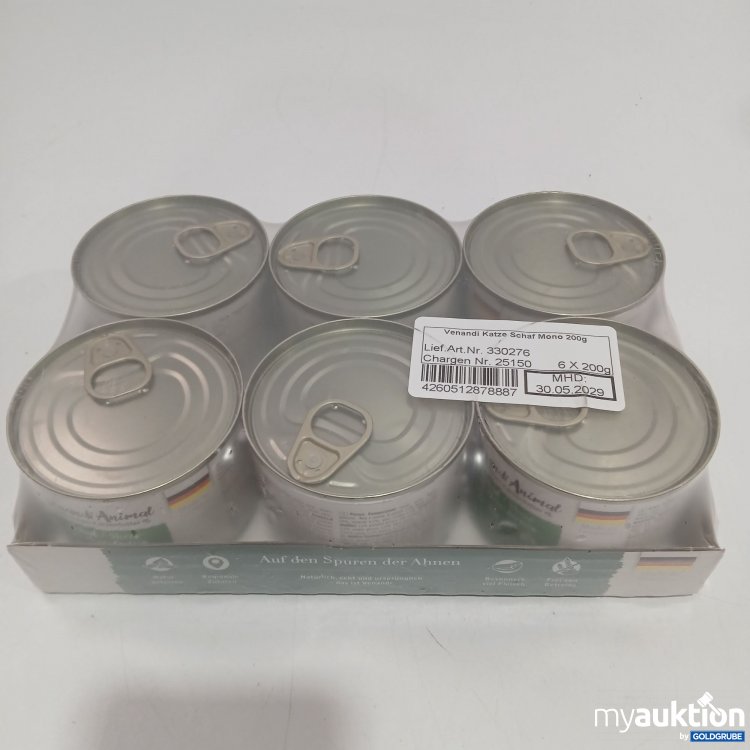 Artikel Nr. 871644 Artikel Nr. 871644: Venandi Katzenfutter 6x200g