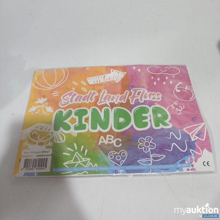 Artikel Nr. 882644: Stadt Land Fluss Kinder ABC 