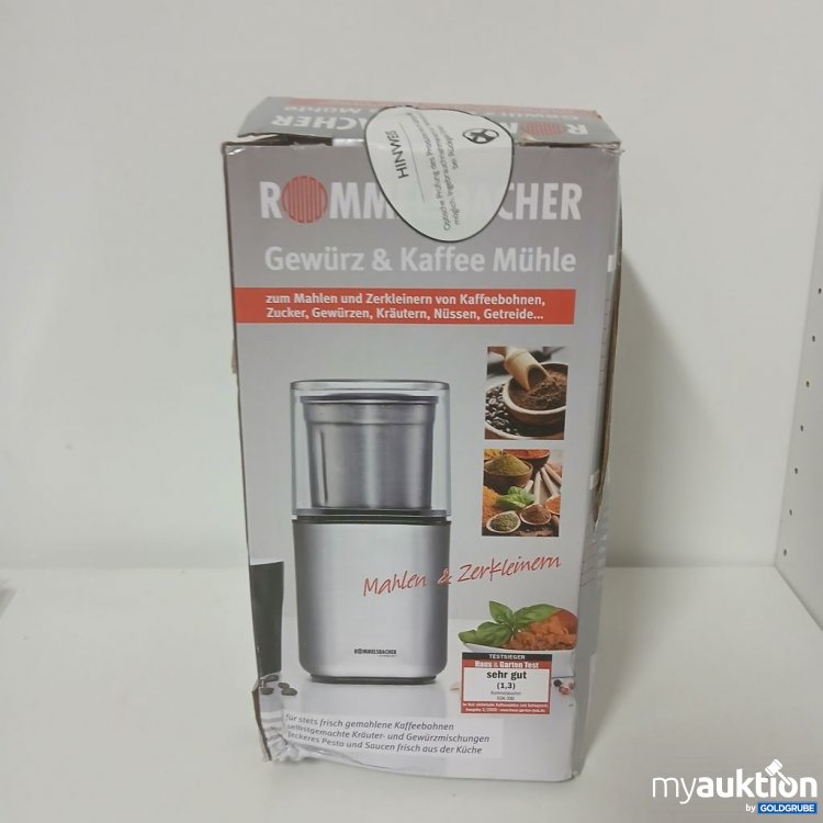 Artikel Nr. 918644 Artikel Nr. 918644: Rommelsbacher Gewürz & Kaffeemühle