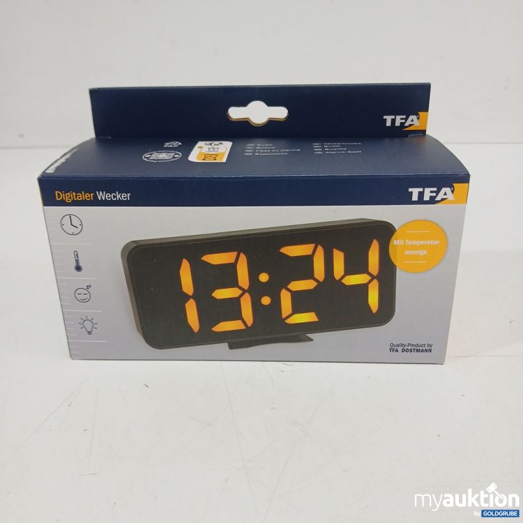 Artikel Nr. 921644: TFA Digitaler Wecker 60.2027.01