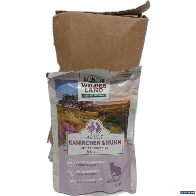 Artikel Nr. 957644: Wildes Land Adulz Kaninchen &Huhn 12x100g 