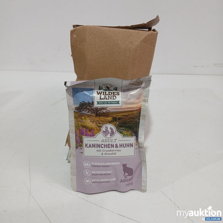 Artikel Nr. 957644: Wildes Land Adulz Kaninchen &Huhn 12x100g 