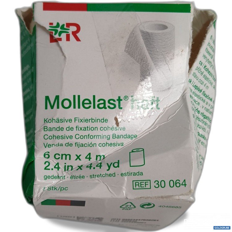 Artikel Nr. 959644: LR Mollelast haft Kohäsive Fixierbinde 6cm x4m 