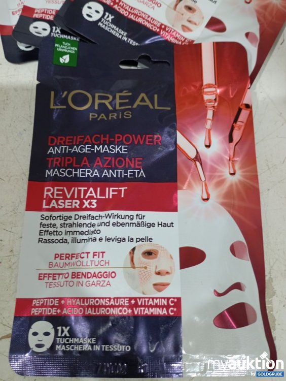 Artikel Nr. 980644: L'Oréal Paris Revitalift Laser X3 Anti-Age-Maske 5x28g