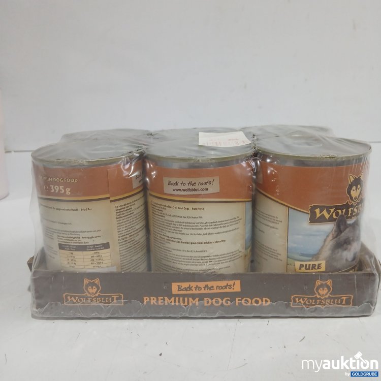 Artikel Nr. 986644: Wolfsblut Hundefutter Wide Plain Pure Pferd Pur 6x395g 