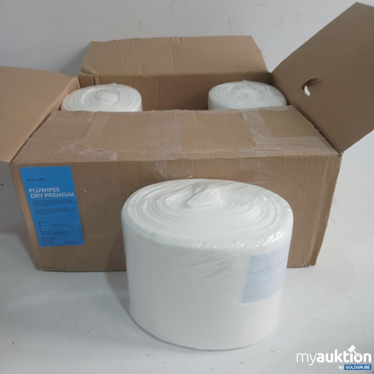 Artikel Nr. 444645: Plu Line Pluwipes Dry Premium 1x90Tücher 6Rollen 
