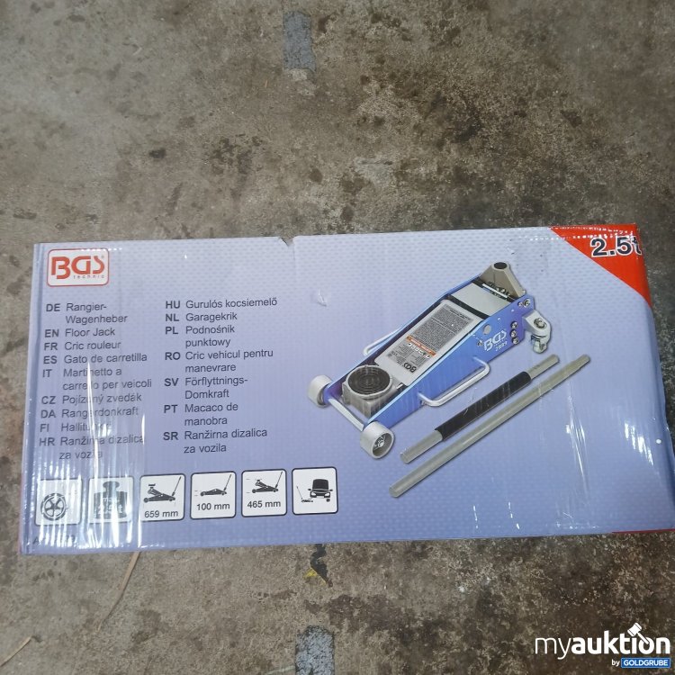 Artikel Nr. 464645: BGS technic Rangierwagenheber 2,5t 2889