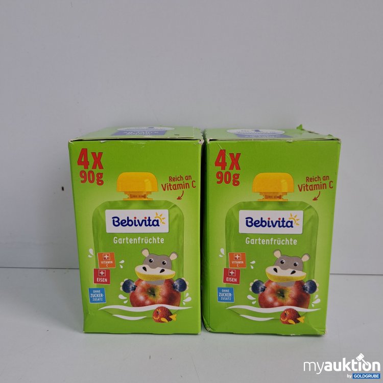 Artikel Nr. 816645 Artikel Nr. 816645: Bebvita Gartenfrüchte 2x4x90g