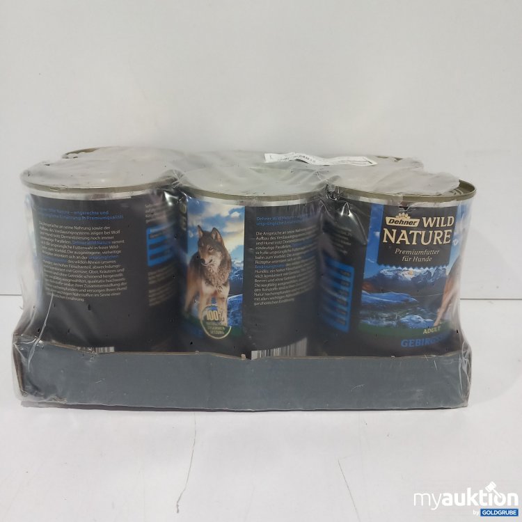 Artikel Nr. 818645 Artikel Nr. 818645: Dehner Wild Nature Hundefutter Gebirgsee 6x400g