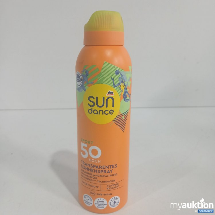 Artikel Nr. 843645 Artikel Nr. 843645: Sun dance Sport 50hoch Transparentes Sonnenspray 200ml