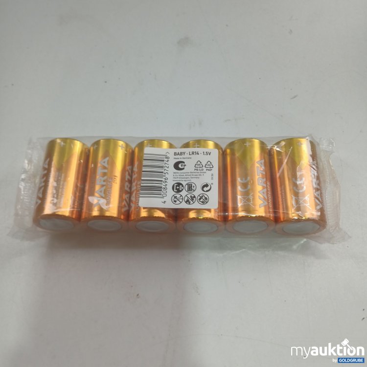 Artikel Nr. 844645: Varta Longlife Baby LR14 1.5V C 6 Stück 